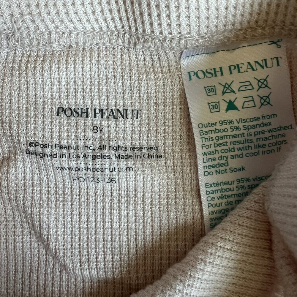 Posh Peanut Waffle Knit Leggings - Picture 5 of 6